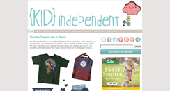 Desktop Screenshot of kidindependent.com